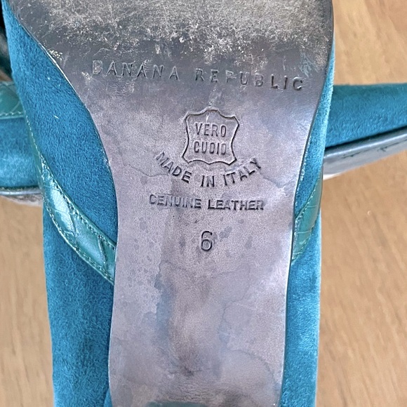 Banana Republic Suede Stiletto Heels - Picture 6 of 8